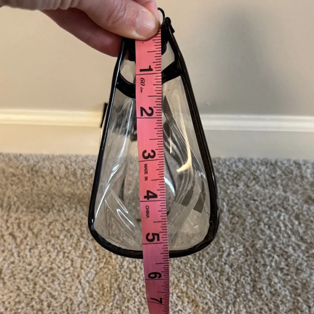 PINK Victoria's Secret Transparent Makeup Pouch